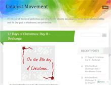 Tablet Screenshot of catalystmove.com